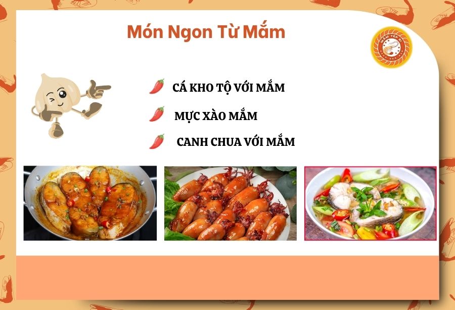 món ngon từ mắm