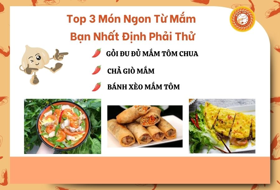 món ngon từ mắm