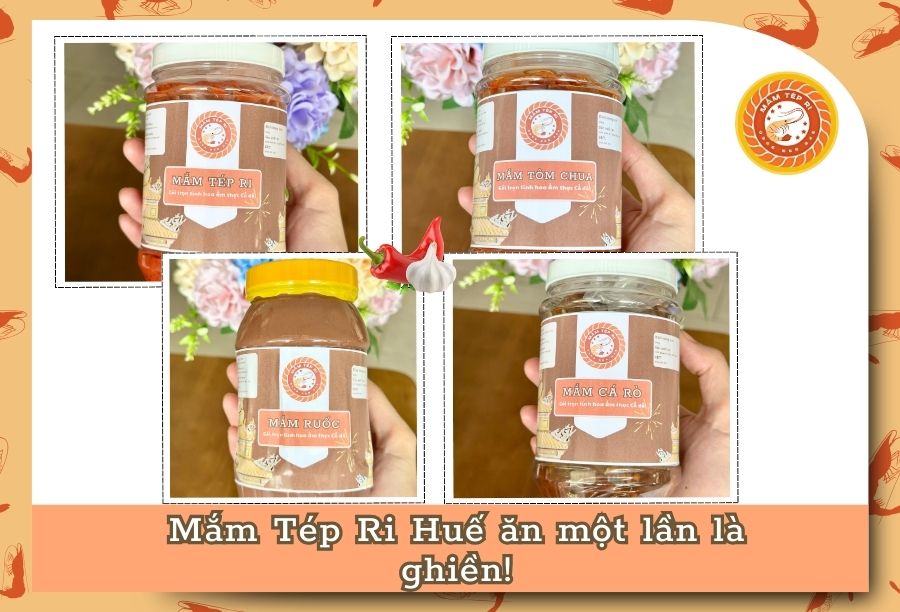 mắm tép huế ăn một lần là ghiền!